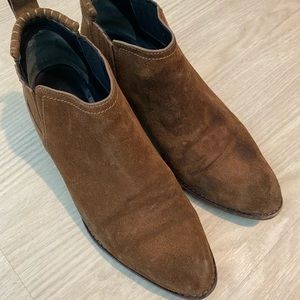 Alexander Wang Kori suede ankle booties